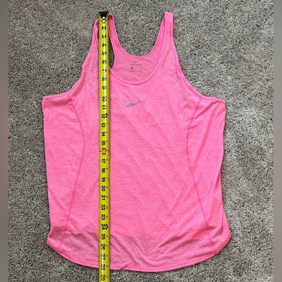 Nike Dri-FIT Pink Swoosh Workout Tank Top Women's Size XL - Picture 6 of 6